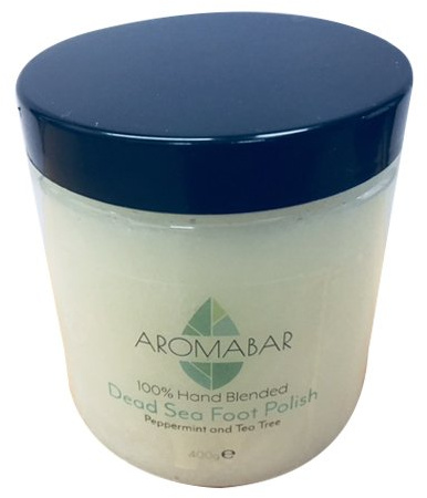 Dead Sea Salt & Coconut Oil Foot Polish Scrub 400g with Peppermint & Tea Tree
