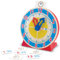 Melissa & Doug 14284 Turn & Tell Uhr aus Holz (Montessori-Spielzeug, 13 umdrehbare Zeitkarten)