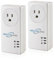 NexusLink G.hn Adaptador Ethernet Powerline | 1200 Mbps | Puerto Gigabit, ahorro de energía, expansor de red doméstica con conexión Ethernet estable para juegos en línea, transmisión de video | Kit de