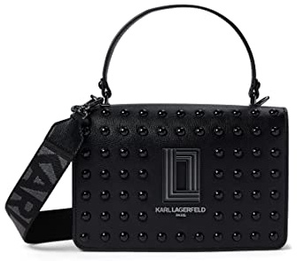 KARL LAGERFELD Paris Simone Crossbody Black One Size, schwarz, Einheitsgröße