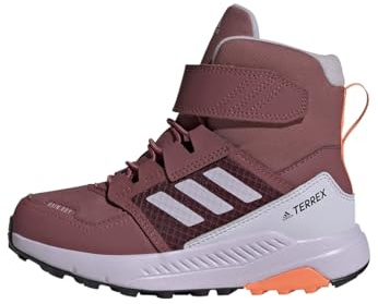 adidas Terrex Trailmaker High Cold.RDY Hiking Shoes, Zapatos de Senderismo Unisex Adulto, Burgundy/Silver Dawn/Amber Tint, 40 EU