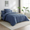 JELLYMONI Bettwäsche 135x200 Baumwolle Bettwäsche-Sets Blau Oeko-Tex 100% Gewaschene Baumwolle Bettbezug mit Reißverschluss und Kissenbezug 80X80 mit Umschlag Weich 2-Teilige Bettwäsche