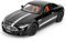 imtfzct Mercedes-Benz SL63 Spielzeugauto, 1:22 Automodell, Spielzeugauto mit Sound, Licht und Pullback Funktion, Tür zum Öffnen, Sammlermodell, Geschenk für Kinder von 4-7 Jahren (schwarz)