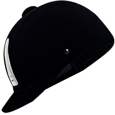 Gatuida Casco de Equitación para Hombre y Mujer Diseño Estilizado, Material Abs y Tela de Terciopelo, Transpirable y Versátil para Actividades Deportivas y Equitación
