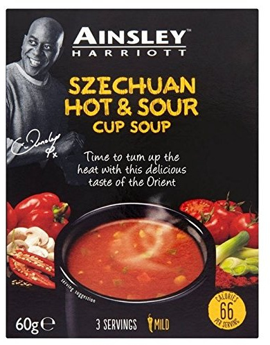 Ainsley Harriot Szechuan Heißer & Sauer Tasse Suppe 60G - Packung mit 6