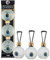 Blue 42 Diamond Vodka, Set Of 3 Vodka Filled Christmas Baubles. Crystal Clear Luxuriously Smooth Vodka, 42% ABV, 3 x 5cl. Hanging Mini Vodka Bottles, Vodka Gift Set For Christmas Tree Ornaments