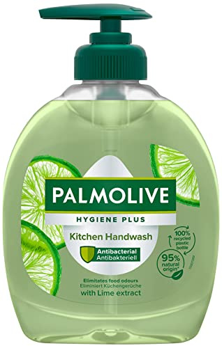 Palmolive tvål hygien kök 12 x 300 ml – flytande handtvål med limedoft för skonsam rengöring av händerna