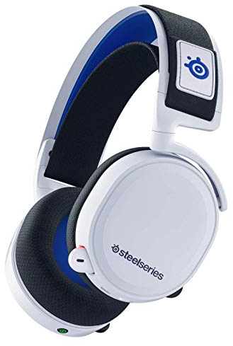 SteelSeries 61467 Arctis 7P Wireless - Lossless 2.4 GHz Wireless Gaming Headset - For PlayStation 5 and PlayStation 4 - White