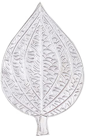 DHRUVS COLLECTION 925 Pure Silver Paan Leaf, Paan Ka Patta, Betel Leave for Home Decor, Pooja, Gift Purpose & Donation