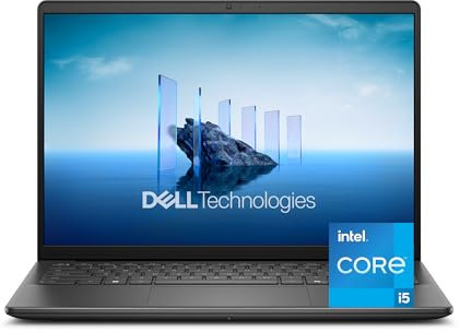 Dell Inspiron 14 (5440) Laptop – 14.0-inch 16:10 FHD+, Intel Core i5-1334U, Intel Iris Xe Graphics, 16GB RAM, 512GB SSD, FHD Camera, Windows 11 Home, Fingerprint Reader, Qwerty– Carbon Black