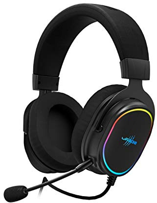 uRage Gaming-Headset „SoundZ 800.7.1“, kabelgebunden mit USB-Anschluss, schwarz