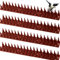 MEZHEN Taubenabwehr Balkon Vogelabwehr Spikes Taubenspikes Taubenabwehr Spikes Kunststoff Taubenschutz für Balkon Katzen Spatzen und Fensterbank Vogelschutz Spikes