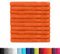 BaSaTex Pack de 10 Toallas para Invitados 100% Algodón, 30 x 50 cm, Color Naranja