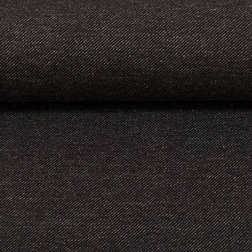 Swafing GmbH Jeans Jersey schwarz - Stoff - Meterware - 0,5m x VB
