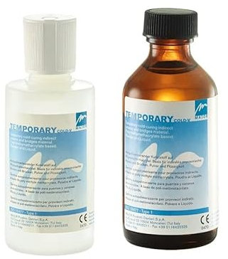 Resina dentale per provvisori, ponti,denti,corone A2, A3, A3.5 Major 100g +100ml (A2)