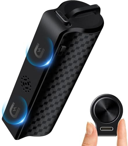 Diktiergerät Magnetisches, Aufnahmegerät mit 30 Tage Daueraufnahme Abhörgerät Mini Voice Recorder Wiederaufladbar Über USB, One Touch Aufnahme, Sprachsteuerung Aufnahmegerät Diktiergerät Mini