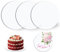 3 Piezas Base Para Tartas,Transparente Base Tarta,Disco AcríLico Redondo,Base Tartas Acrílicas,Acrílico Transparente para Tartas,Tartas Redondas de Acrílico para Decoración de Tartas, Pintura, DIY