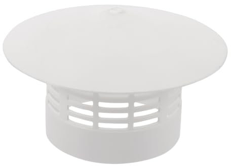 NOLITOY Cappuccio Per Canna Fumaria in Plastica Resistente Copertura Antipioggia Per Canna Fumaria Esterna Tappo Di Sfiato Per Proteggere La Canna Fumaria Da Pioggia e Neve