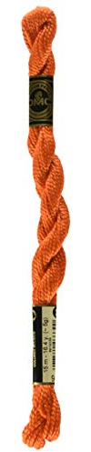 DMC 115 3-947 Pearl Cotton Thread, Burnt Orange