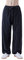 KSUA Damen Martial Arts Hosen Baumwolle & Leinen Kung Fu Hosen Tai Chi Hosen für Wing Chun Morgenübungen, Schwarz EU M/Etikett L