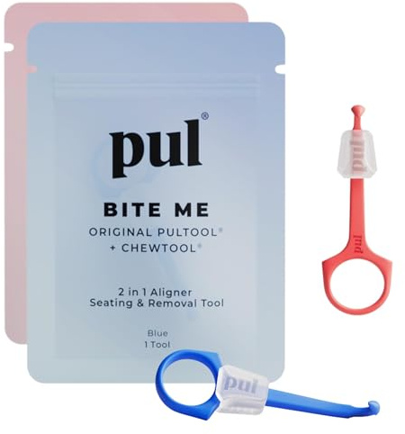 PUL System Aligner Chewies och Removal Tool Combo för Invisalign och Aligners