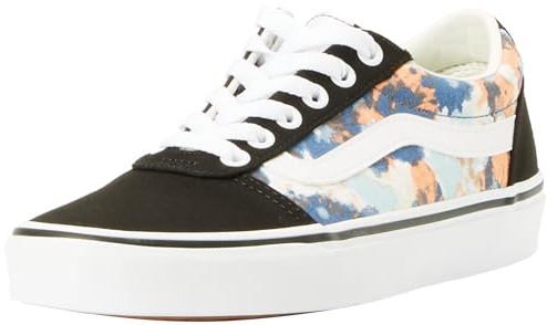 Vans Damen Ward Sneaker, Water Color FLORAL Black, 37.5 EU