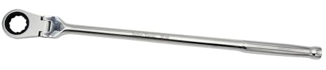 Astro Tools 78218 Extra-Long Flex Head Ratchet Wrench for 1/2 Nano Sockets
