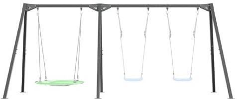 QLS Swing Frame for 3 Swings Nest Swing up to 200 kg Steel