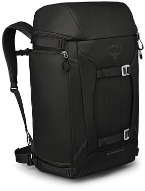 Osprey Mountain Bound Ski Boot Bag Backpack Plus, Black