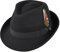 Jaxon & James Detroit Trilby Hut - Schwarz - L