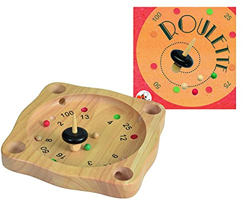 Roulette-Spiel aus Holz