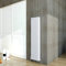 Acezanble∣3 Column Radiator, Vertical 1500mm White Tall Traditional Cast Iron Style Radiators Windows Hallyway