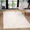 Paco Home Teppich Wohnzimmer Schlafzimmer Modern Kurzflor Skandinavisches Boho Muster Regenbogen japandi Geometrisch 3D Effekt Creme, Grösse:200x290 cm, Farbe:Creme 6