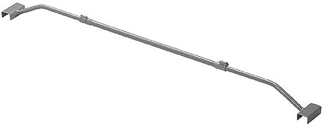 Soporte de lona plana de aluminio ajustable, 100-155 cm, soporte para lona, soporte de aluminio