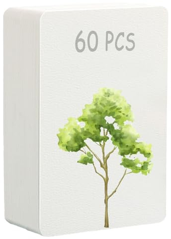 Lot de 60 feuilles de papier aquarelle 300 g/m² pressé à froid, convient pour les artistes, les adultes, les étudiants, la peinture acrylique, le crayon, les crayons de couleur et l'encre (15,2 x 10,2