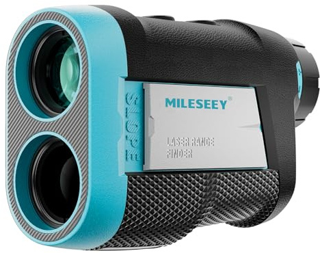 MiLESEEY Rechargeable Golf Range Finder with Slope Switch, Magnetic Range Finder 660Yds Flag Lock Vibration, ±0.55Yds Accuracy, Tournament Legal Golf Rangefinders