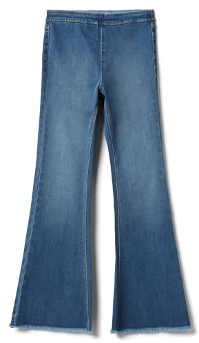OVS Kids Jeggings in Cotone Elasticizzato Blu da Ragazza vestibilità Flare
