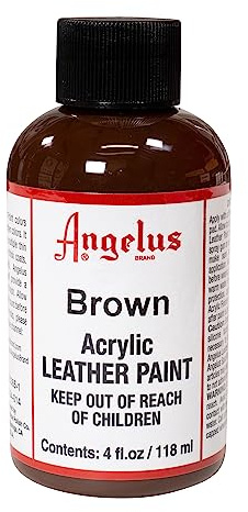 Angelus Leather Paint 4 oz Brown