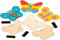 Baker Ross Holzmagneten „Schmetterling“, eine Kunst- und Bastelprojekte für Kinder (12 Stück).