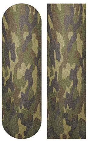 LDIYEU Armee Grün Skateboard Griptape rutschfest Selbstklebend Longboard Griptapes Aufkleber Griffband 33X 9(1pcs)
