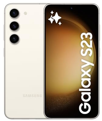 Samsung Galaxy S23 AI-Android-Smartphone, 128GB, 3.900mAh Akku, Smartphone ohne Vertrag Cream inkl. 36 Monate Herstellergarantie [Exklusiv bei Amazon]