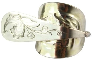 Besteck Schmuck Ring, ca. 66 (21,2) Ring aus Besteck