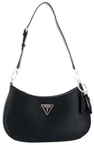 GUESS HWZG7879180BLA NOELLE TOP ZIP SHOULDER BAG Women BLACK Size One Size