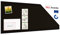 ALLboards Pinnwand mit schwarzem Holz Rahmen 100x40cm Korktafel Korkwand Pinnwand Kork