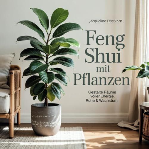 Feng Shui mit Pflanzen: Gestalte Räume voller Energie, Ruhe und Wachstum, ein Buch für Pflanzenliebhaber, BONUS: Affirmationskarten zum Ausschneiden