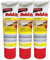 3 x Brücol Holzkitt für innen 400g, Spachtelmasse, Holzmasse, Reparaturkitt