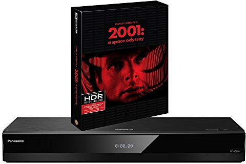 Panasonic DP-UB820 MULTIREGION for DVD Bundle with 2001 A Space Odyssey Ultra HD 4K Blu-ray Disc