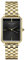 Rosefield Damen Armbanduhr Octagon goldenes Edelstahlarmband schwarzes Zifferblatt Analog OBSSG-O47