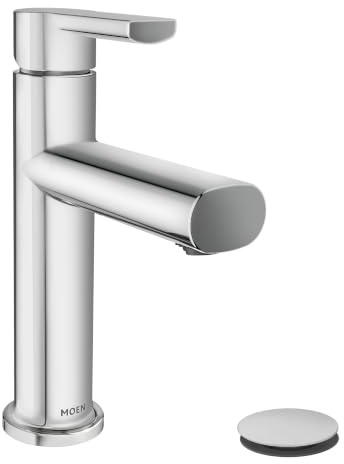Moen 84794 Meena 1-Handle Bath Faucet w/Drain, Chrome