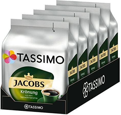 Tassimo Jacobs Krönung, 5er Pack (5 x 16 Portionen) - Auslaufartikel